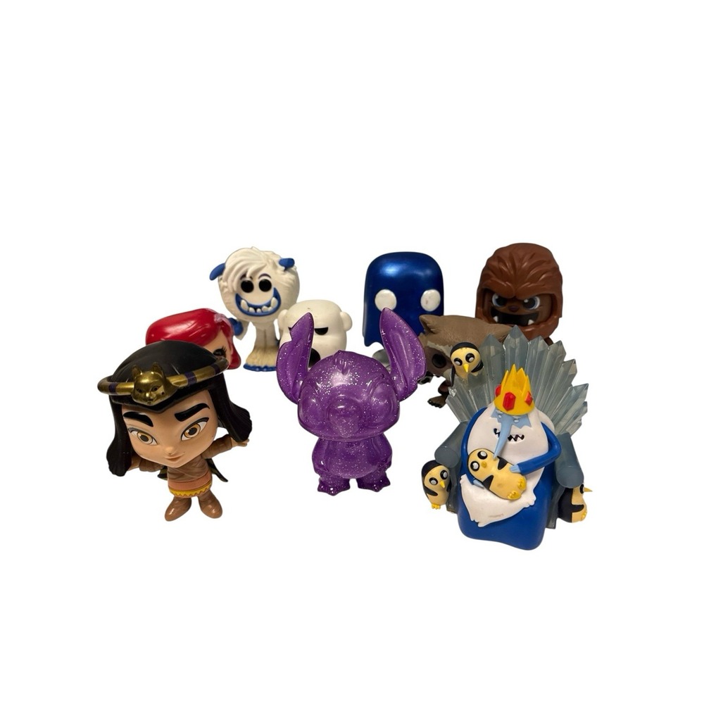 TOY LOT Of 9 Lilo and Stitch Hikari Vinyl Figures Adventure Time Star Wars FUNkO